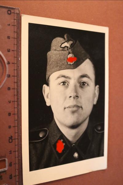 tolles original  Portrait - SS-Mann